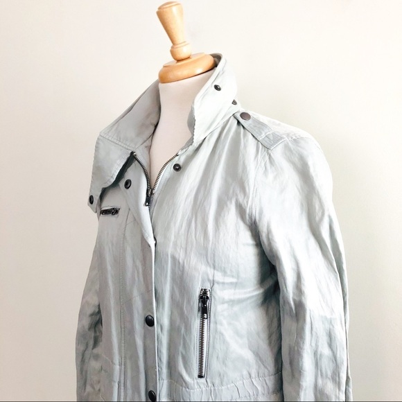 Joie Barker Parka Hooded Military Jacket Size Small - Picture 8 of 14